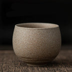 Japanese Coarse Pottery Tea Cups