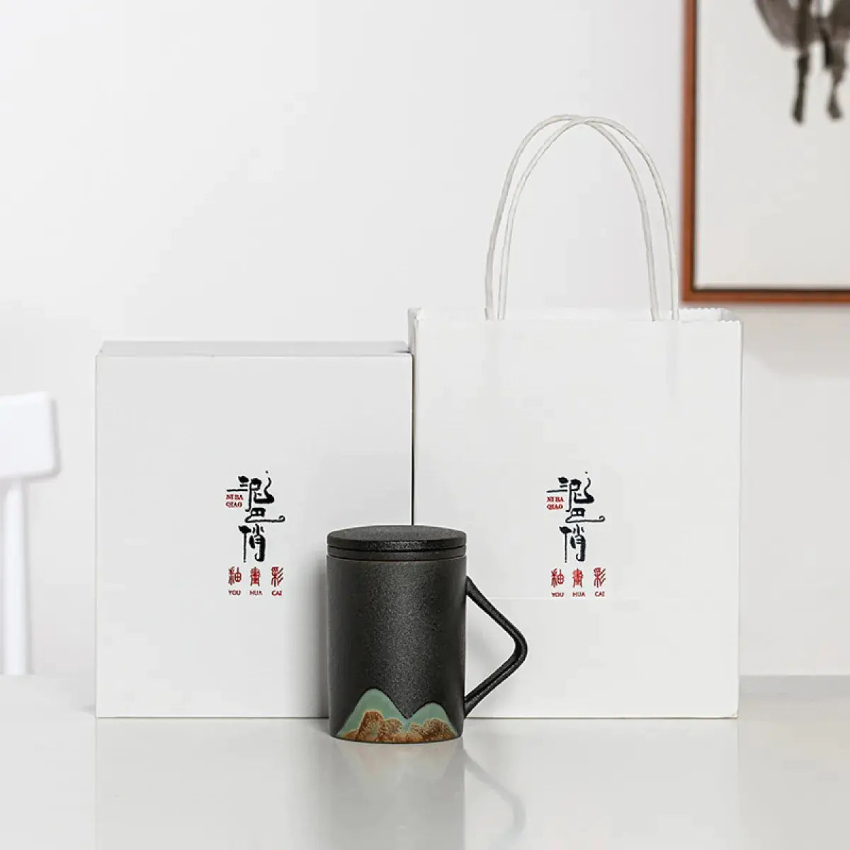 Hand-Painted Ceramic Mug