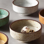 Japanese Style Rough Pottery Bowl