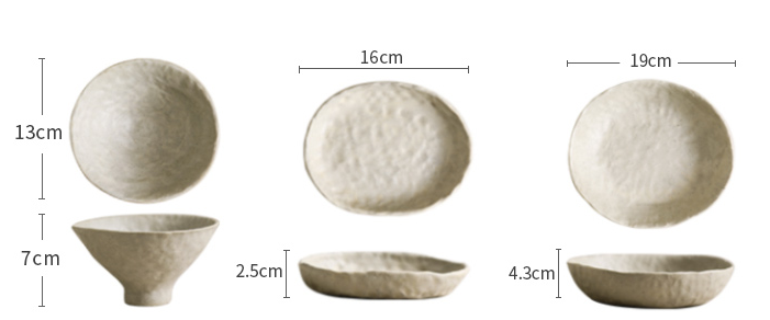 Hand-Kneaded Ceramic Set