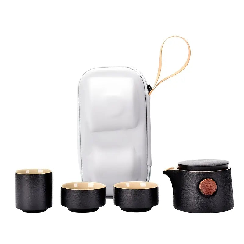 Portable Pottery Tea Set