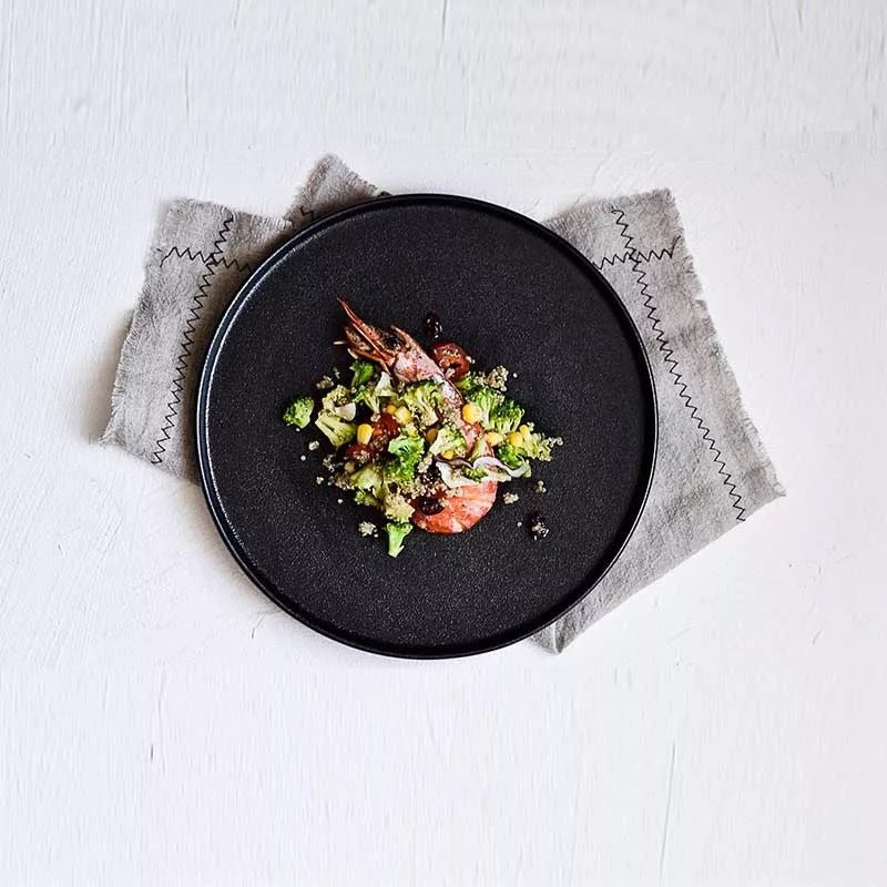 Straight Edge Dinner Plate