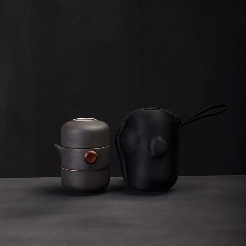 Ceramic Travel Tea Set