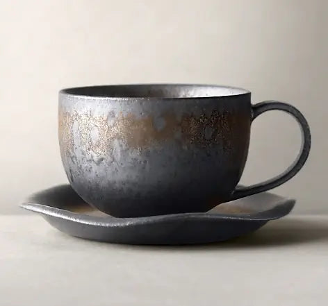 Black Handmade Ceramic Mug