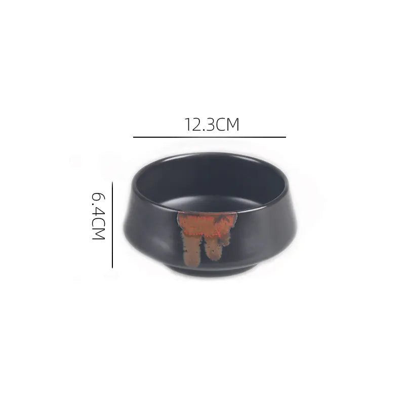 Ceramic Black Bowl