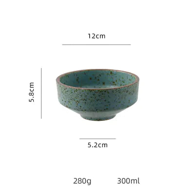 Japanese Style Rough Pottery Bowl