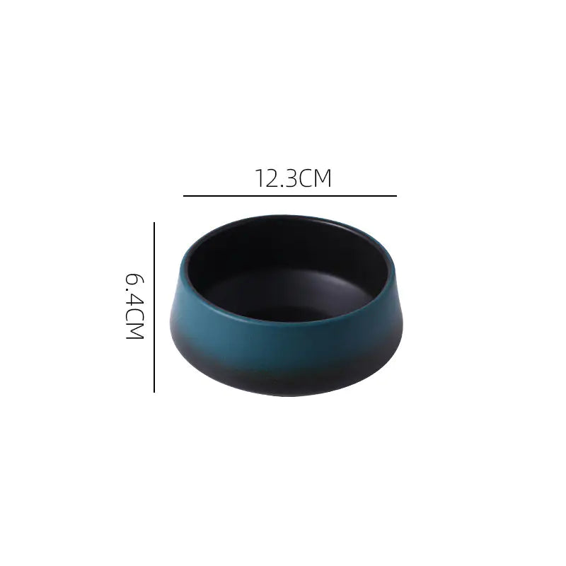 Ceramic Black Bowl
