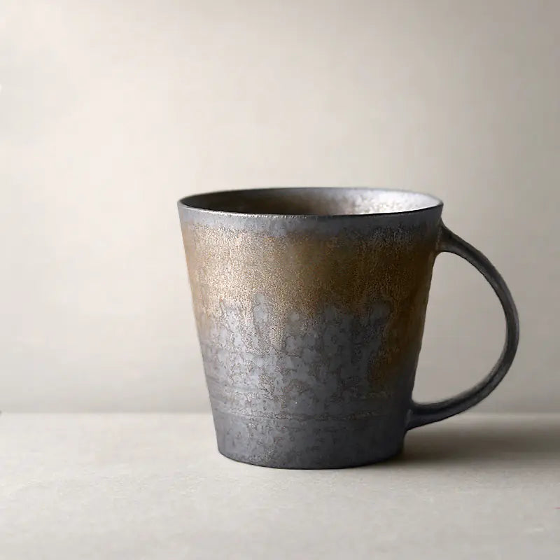 Black Handmade Ceramic Mug
