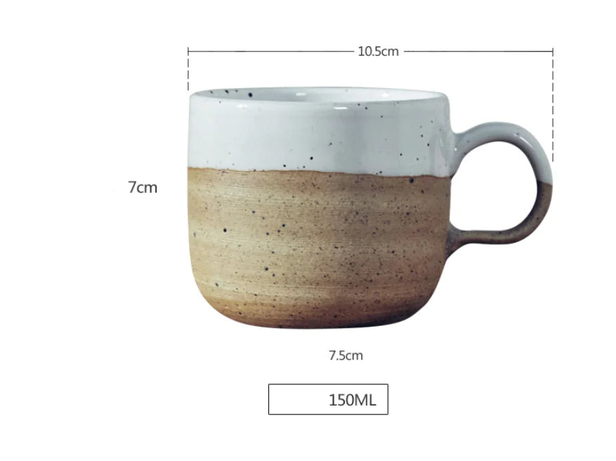 Stoneware Coffee Cup