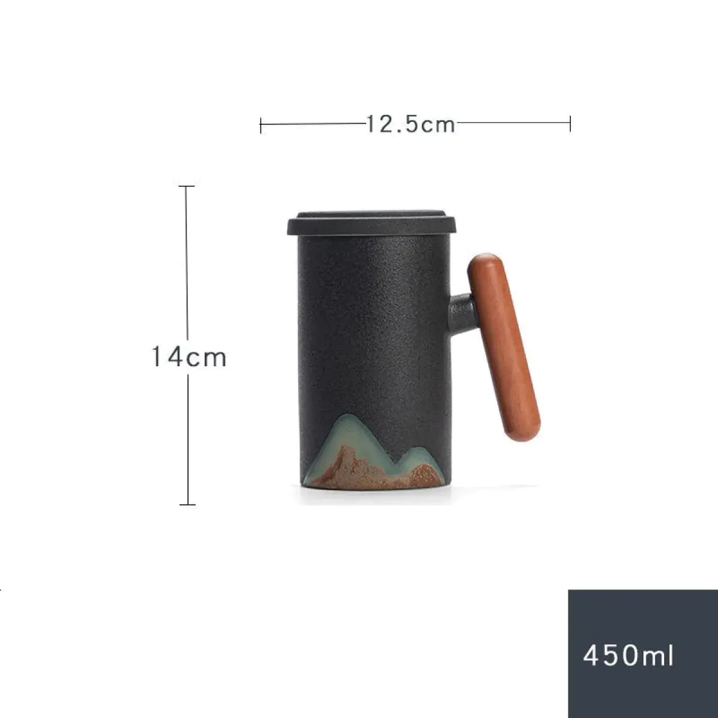 Hand-Painted Ceramic Mug