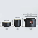 Portable Pottery Tea Set