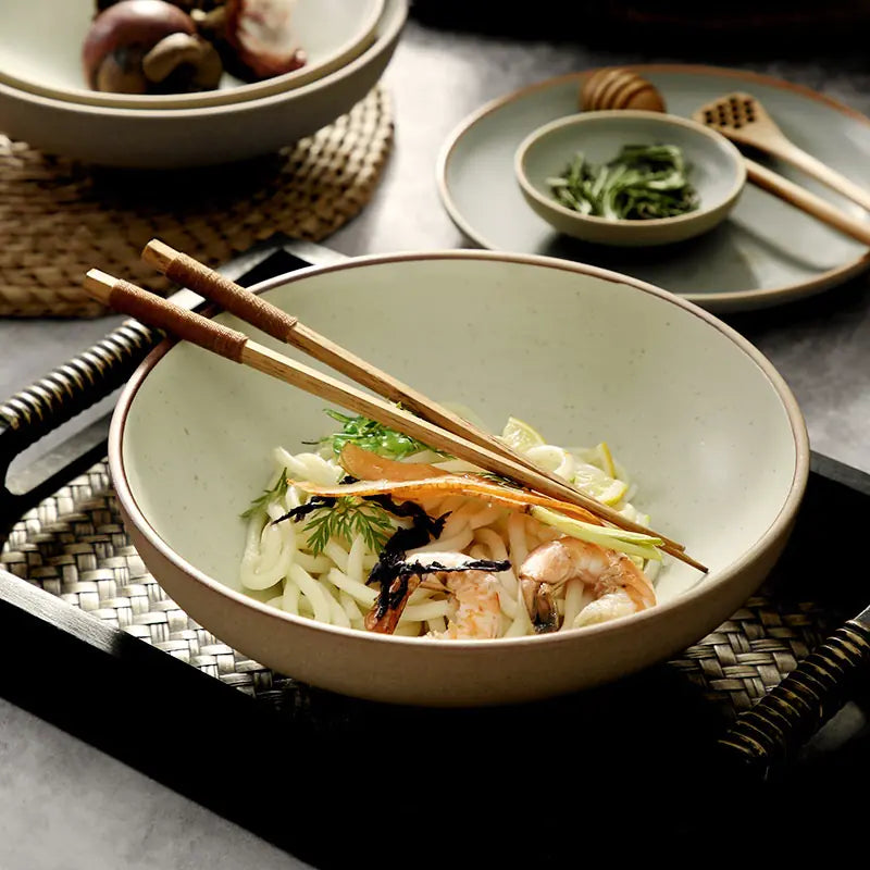 Ceramic Ramen Bowl Set
