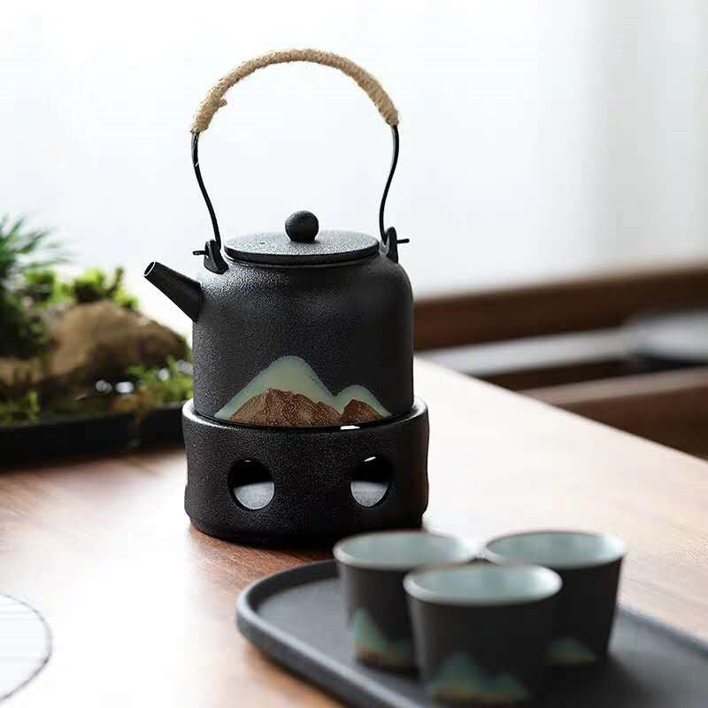 Japanese Style Ceramic Tea Set