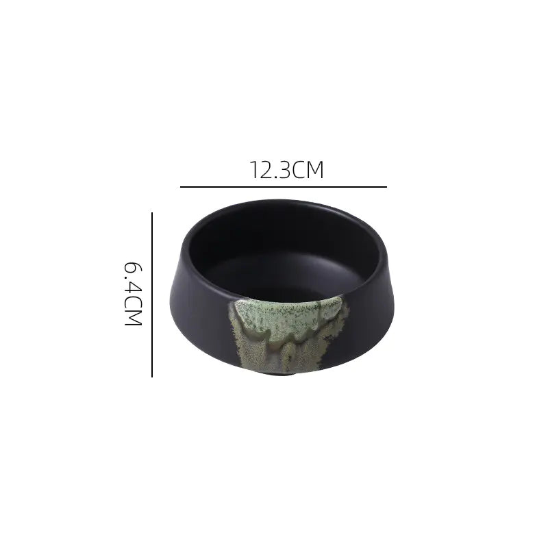 Ceramic Black Bowl