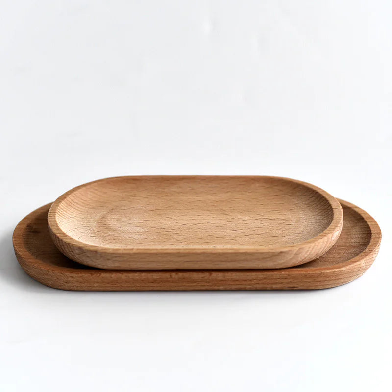 Wooden Oval Tray