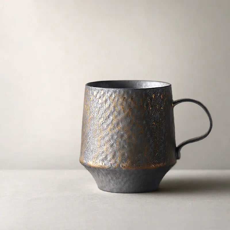 Black Handmade Ceramic Mug