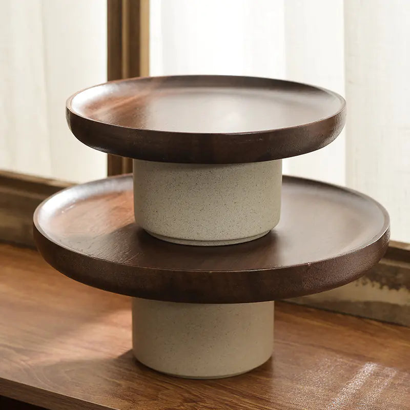 Wooden Cake Stand