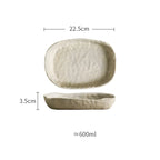 Hand-Kneaded Ceramic Set