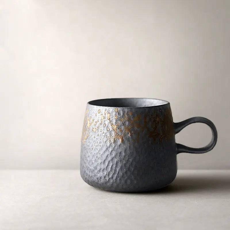 Black Handmade Ceramic Mug