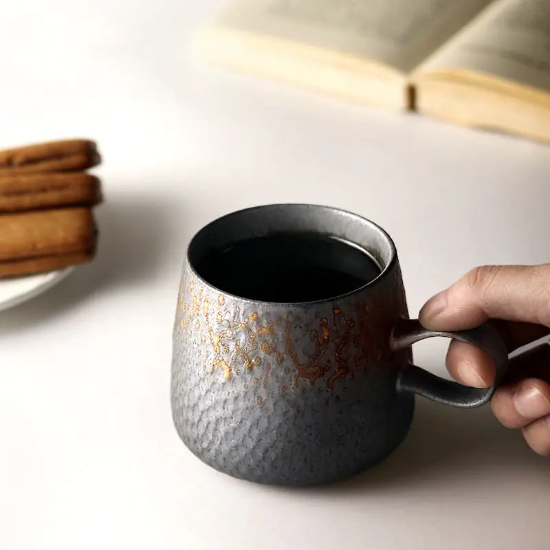 Black Handmade Ceramic Mug