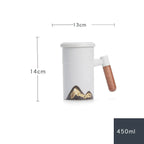 Hand-Painted Ceramic Mug