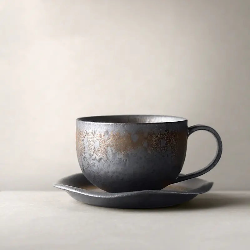 Black Handmade Ceramic Mug